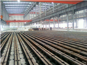 沈陽客戶地軌安裝現(xiàn)場